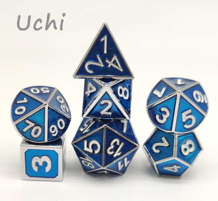 Bộ xúc xắc RPG được đánh bóng đa diện đa chức năng cho bộ sưu tập