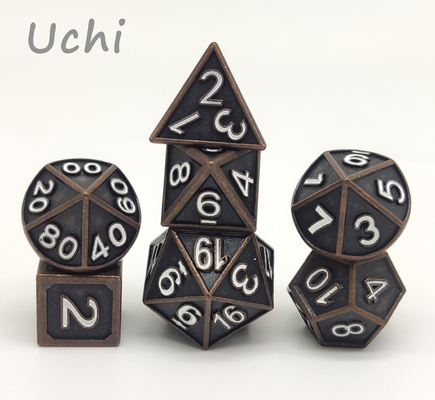 Hướng dẫn mài kim loại RPG Dice Không mùi Không độc hại Màu đen