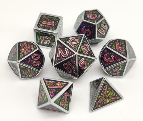 Xúc xắc mini RPG đa năng GST 7 mảnh mài thủ công nhẹ