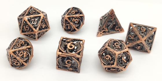 Bộ xúc xắc Mini RPG được đánh bóng bằng tay Bền bỉ Chống mài mòn Sang trọng