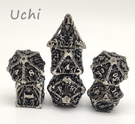 Bộ xúc xắc mini nhẹ không mùi, xúc xắc kim loại nhỏ đa năng
