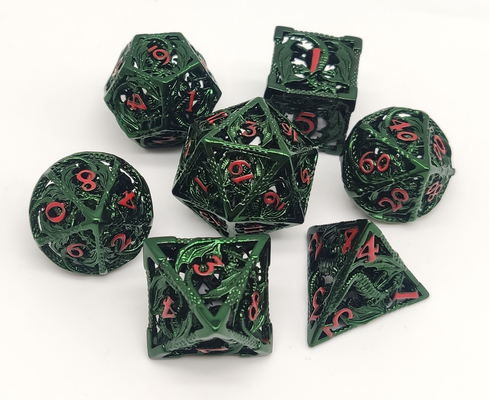 ISO9001 Sharp Edge Metal Polyhedral Dice Thủ công mài bền