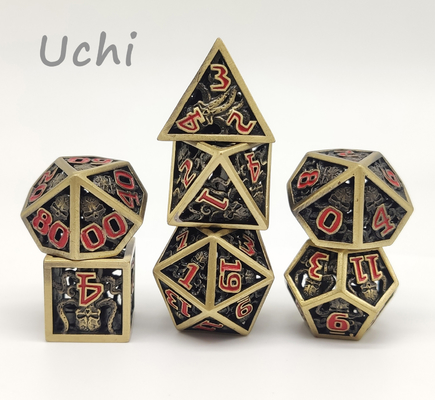 GST Precision Metal Polyhedral Dice Máy mài thủ công đa năng