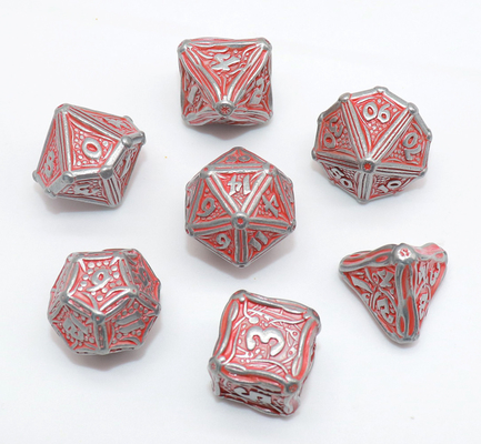 Xúc xắc DND RPG không độc hại sắc nét, Bộ xúc xắc đa diện 7 không mùi
