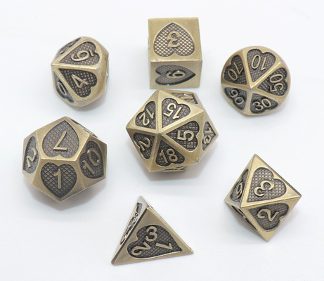 Bộ xúc xắc chơi game trên bàn thực tế Các cạnh sắc nét gọn gàng Mài thủ công