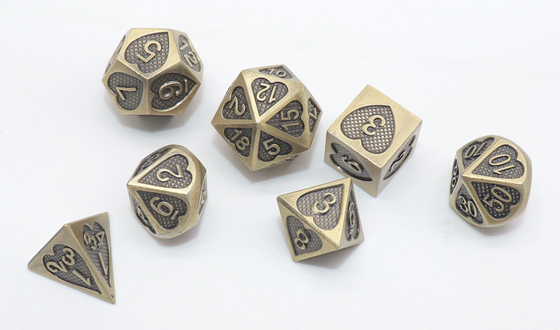 Bộ xúc xắc chơi game nhập vai không độc hại Chống mài mòn Trọng lượng nhẹ