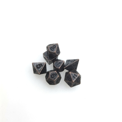 RPG Dice DND Di động Nhỏ bền Không độc hại Thu nhỏ GST Đa mục đích