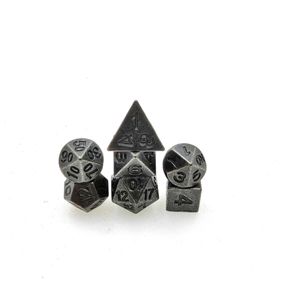 GST Mini PRG Dice Polyhedral Small RPG Role Metal Custom Cho DND