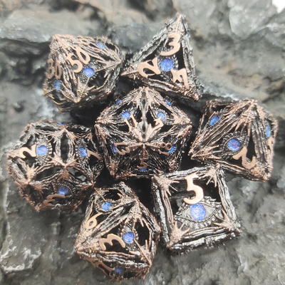 Sharp Edge Dice Cool Polyhedral Bộ xúc xắc thủ công không mùi