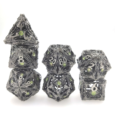 Dice Wear Resistant Edge Resin Portable cho Shadow Run Dungeons and Dragons RPG