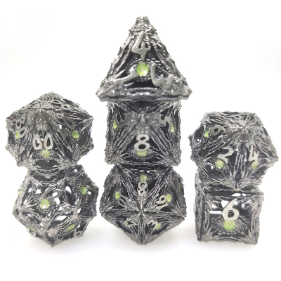 Dice Wear Resistant Edge Resin Portable cho Shadow Run Dungeons and Dragons RPG