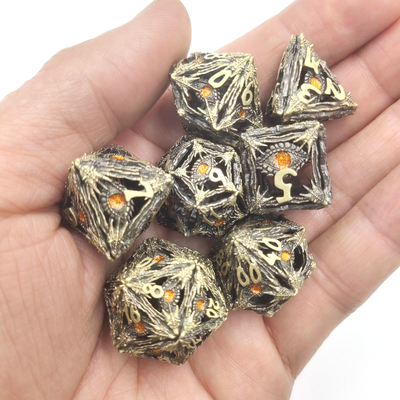 Chống mài mòn Xúc xắc RPG chính xác Nhựa sắc nét Xúc xắc Xúc xắc đa diện thực tế