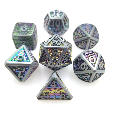 Pokemon Đa năng Tiny Metal Dice Moisture Proof Hand Polished