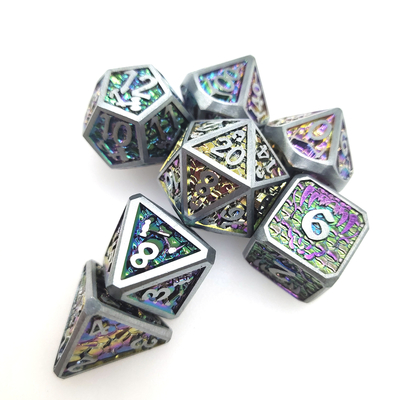 Pokemon Đa năng Tiny Metal Dice Moisture Proof Hand Polished