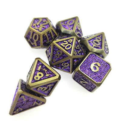 Poker Tay chạm khắc DND poker Bộ xúc xắc nhiệt độ cao Đa diện