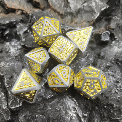 Trò chơi dành cho người lớn DND Dice Set Nhà cung cấp nhỏ RPG đa diện Nhiệt độ cao