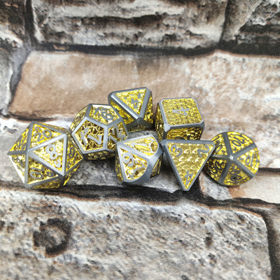 Trò chơi dành cho người lớn DND Dice Set Nhà cung cấp nhỏ RPG đa diện Nhiệt độ cao