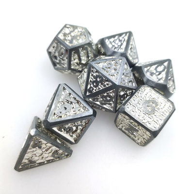 Các cạnh sắc nét gọn gàng Bộ xúc xắc đa diện Board Game Xúc xắc nhựa để làm quà tặng