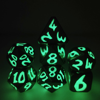 Bộ xúc xắc trò chơi Rpg không độc hại Bộ đa diện Hướng dẫn sử dụng thực tế Mài xúc xắc nhỏ
