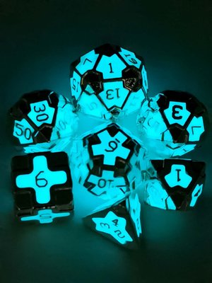 Dragon And Dungeon LED Đèn Đèn Đàn Đàn ABS Đồ chơi RPG nhựa nút pin 3V
