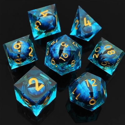 Sản phẩm thủ công nhựa quicksand quả bóng đốm đánh bóng Set Of 7 Role Playing Accessories