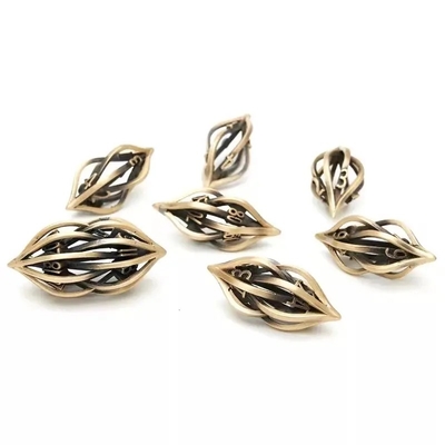 In 3D Cthulhu Hollow Metal Dice 7Piece Set Dragon And Dungeon DND RPG