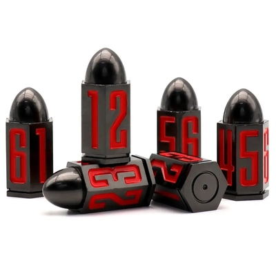D6 Bullet Metal Dice Set 6 Pcs 6 mặt cho Dnd Dungeons Rpg Warhammer Shadowrun Dice