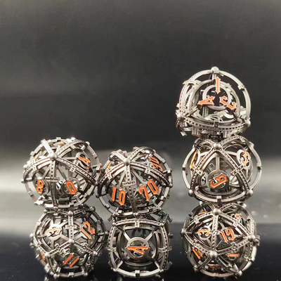 Sound Pearl RPG Metal Hollow Dice Set DND Cisu 16mm Mượt mà