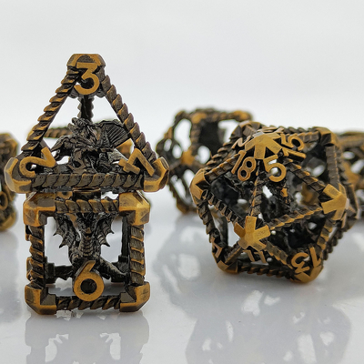 Hố Multi-Nudle Metal Dice Flying Dragon Dungeon Và Dragon DND