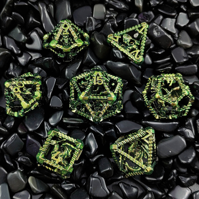 Hố Multi-Nudle Metal Dice Flying Dragon Dungeon Và Dragon DND