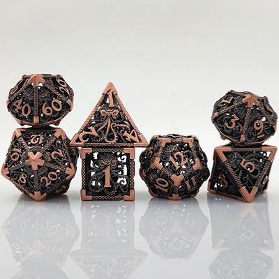 Bạch tuộc Metal Hollow Multi Face Dice Set Budemen Dungeon And Dragon DND