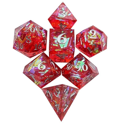 Dải màu nhiều mặt nhựa đá đốm cửa ngục và rồng DND#COC