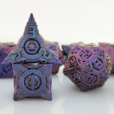 Metal Metropolitan Zinc Dice Tháp Eiffel Kisulu's Call DND#RPG Sản phẩm thủ công