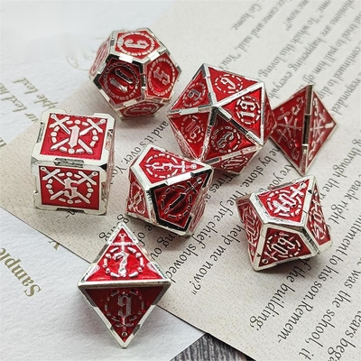 # Bàn gươm kim loại RPG # Bàn gươm đốm tay đánh bóng Cruzu Dungeon And Long DND #