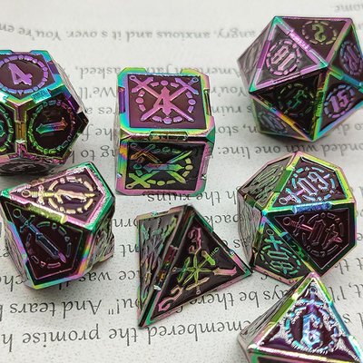 # Bàn gươm kim loại RPG # Bàn gươm đốm tay đánh bóng Cruzu Dungeon And Long DND #