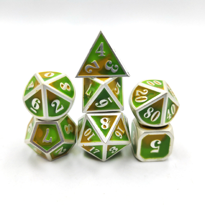 DND RPG Mini Metal Dice Running Group Game Đối với các trò chơi trên bảng đa mặt