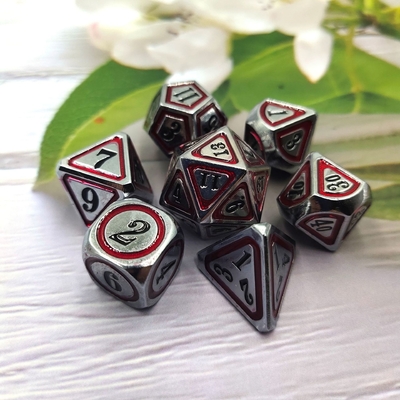 Đồ đá kim loại đồ cổ Bronze Set Người thứ năm chơi game màu Stray Earth Alloy Dice