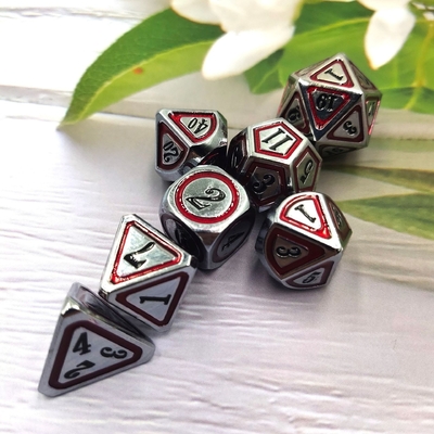 Đồ đá kim loại đồ cổ Bronze Set Người thứ năm chơi game màu Stray Earth Alloy Dice