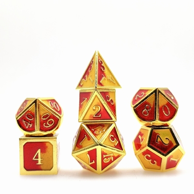 Đồ đá kim loại rắn rực rỡ Động vật và trò chơi bảng DND RPG