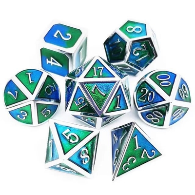 Đồ đá kim loại rắn rực rỡ Động vật và trò chơi bảng DND RPG