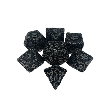 White Tree Vine Metal Multi Face Dice Set Game trên máy tính#Dnd#Rpg#Coc