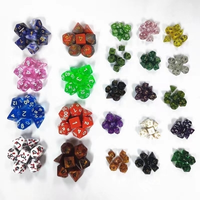 Candy màu mini nhựa máy tính để bàn trò chơi đặt xúc xắc