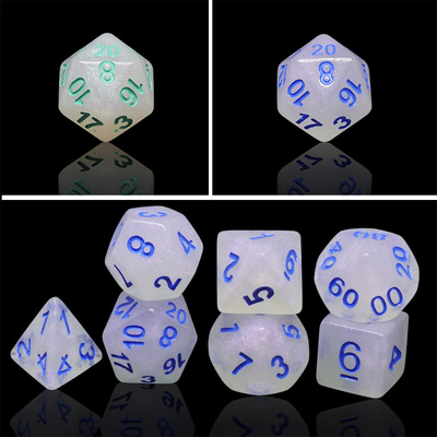 Đá nhựa tinh thể mịn RPG Đá thủ công thủ công Đá nhựa đa diện