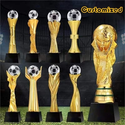 Giải đấu thể thao Trophy nhựa với logo tùy chỉnh