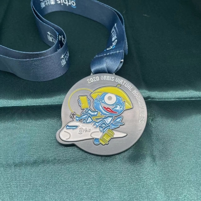 Huân chương kim loại marathon cho các dịp và sự kiện kim loại Lapel Pin chống mờ