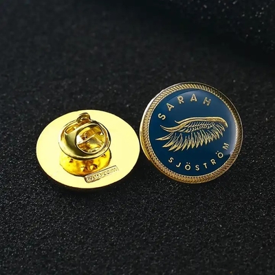 Nhãn kim loại màu vàng 2,5cm 2,8cm 3cm