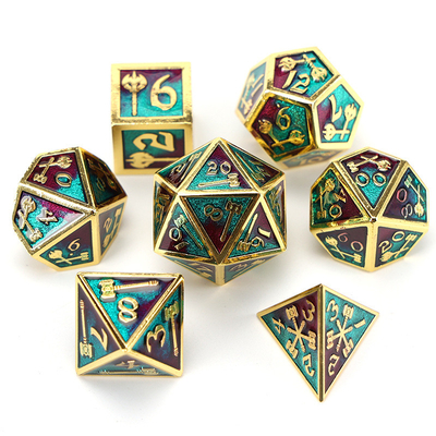 Đặt xúc xắc đa diện tùy chỉnh trò chơi xúc xắc nhập vai RPG Dungeon và Dragon Dice Set board game