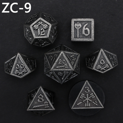 Đặt xúc xắc đa diện tùy chỉnh trò chơi xúc xắc nhập vai RPG Dungeon và Dragon Dice Set board game
