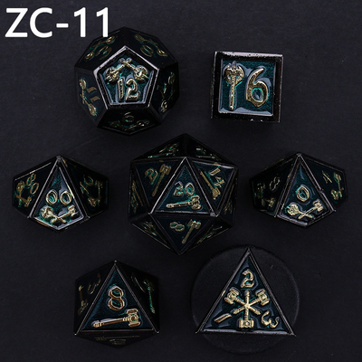 Đặt xúc xắc đa diện tùy chỉnh trò chơi xúc xắc nhập vai RPG Dungeon và Dragon Dice Set board game