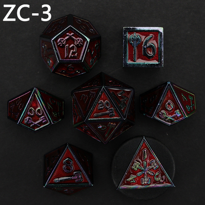 Đặt xúc xắc đa diện tùy chỉnh trò chơi xúc xắc nhập vai RPG Dungeon và Dragon Dice Set board game